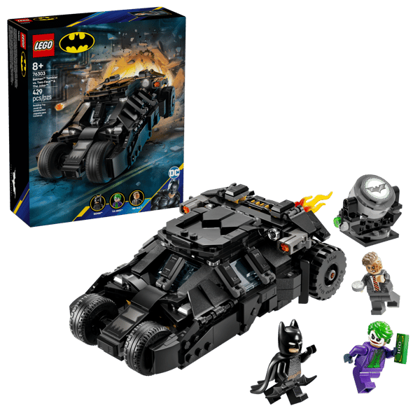 Batman Tumbler vs. Two-Face & The Joker