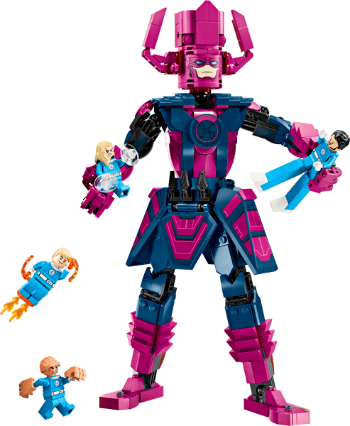 Fantastic Four vs. Galactus Construction Figure — 2