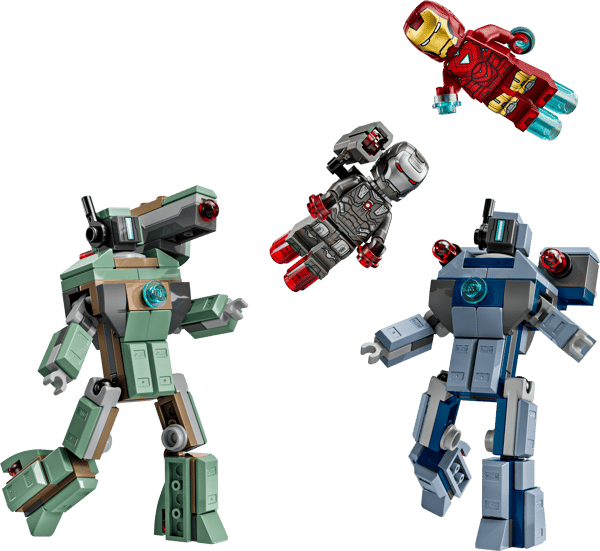 Iron Man & War Machine vs. Hammer Drones — 2