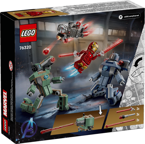 Iron Man & War Machine vs. Hammer Drones — 10