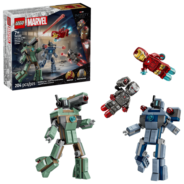 Iron Man & War Machine vs. Hammer Drones — 1