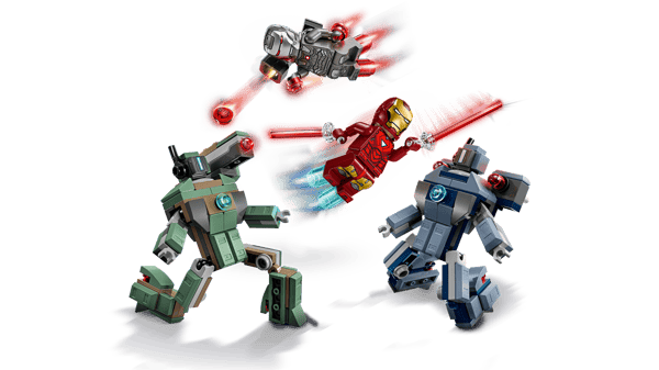 Iron Man & War Machine vs. Hammer Drones — 3