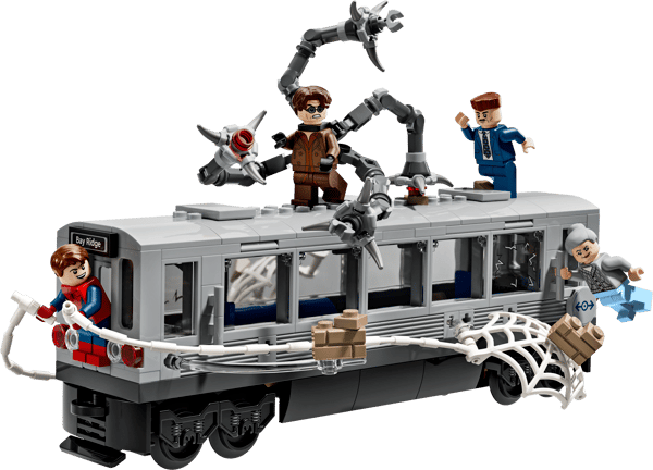 Spider-Man vs. Doc Ock Subway Train Scene — 2