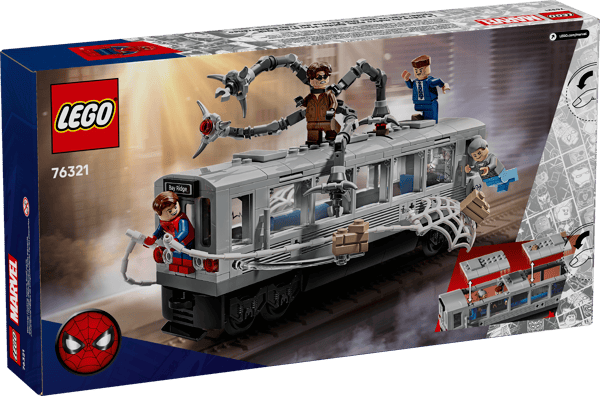 Spider-Man vs. Doc Ock Subway Train Scene — 10