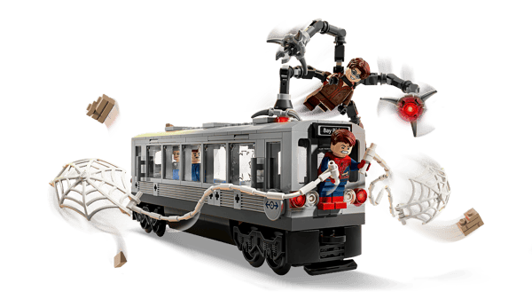 Spider-Man vs. Doc Ock Subway Train Scene — 3