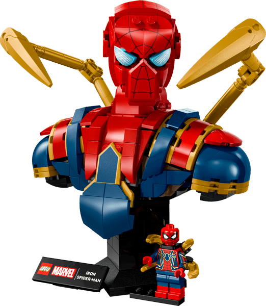 Iron Spider-Man Bust — 3