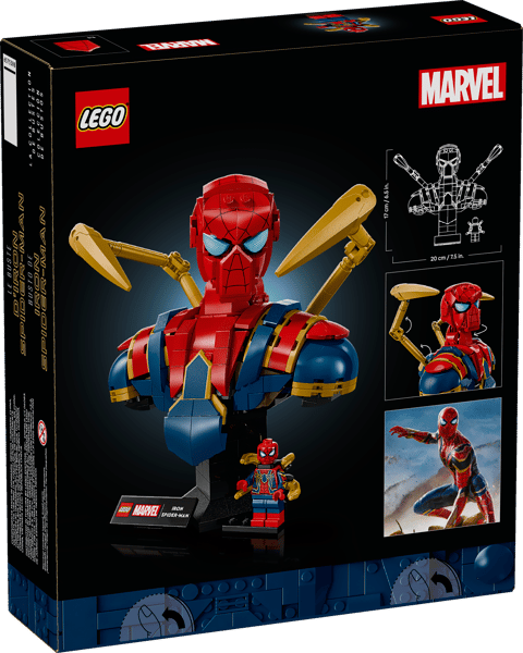Iron Spider-Man Bust — 9