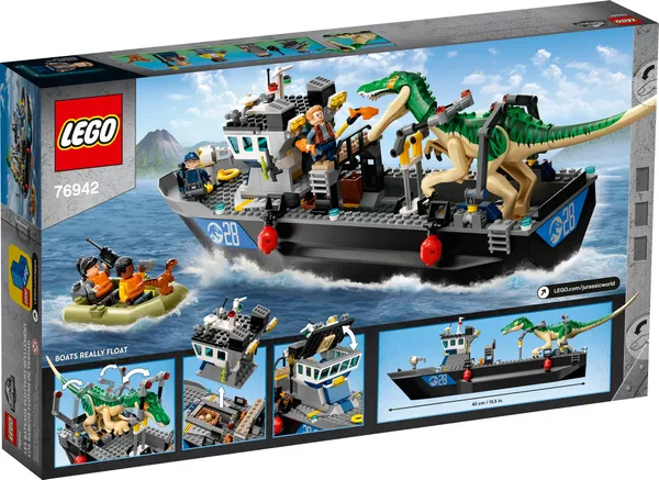 Baryonyx Dinosaur Boat Escape — 12