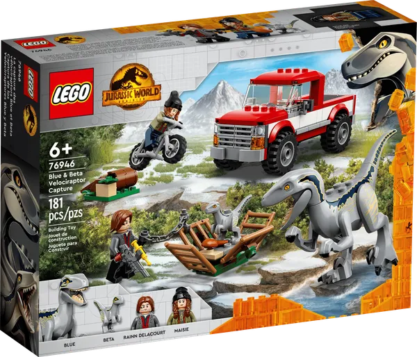 Blue & Beta Velociraptor Capture