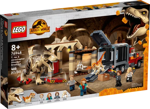 T. rex & Atrociraptor Dinosaur Breakout — 1