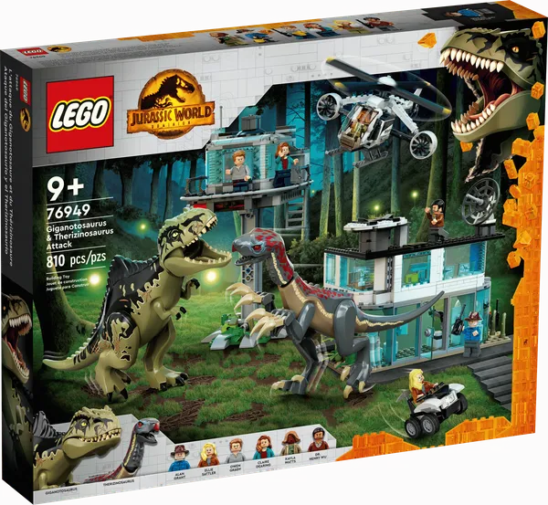 Giganotosaurus & Therizinosaurus Attack