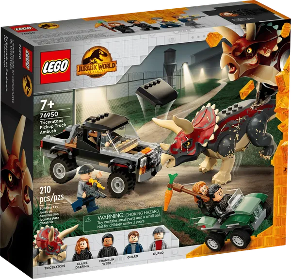 Triceratops Pickup Truck Ambush — 1