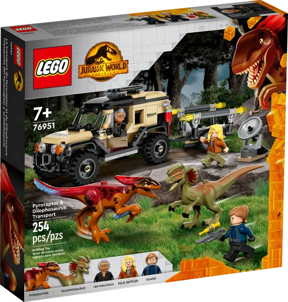 Pyroraptor & Dilophosaurus Transport