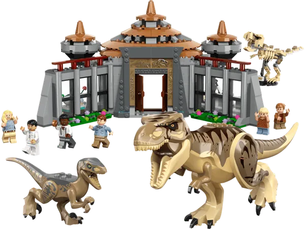 Visitor Center: T. rex & Raptor Attack — 2