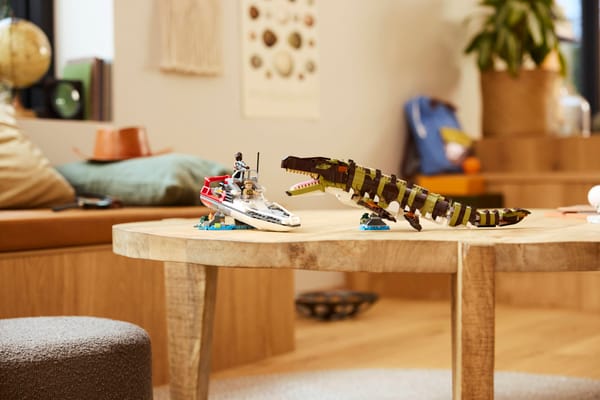 Brick-Built Mosasaurus Boat Mission — 5