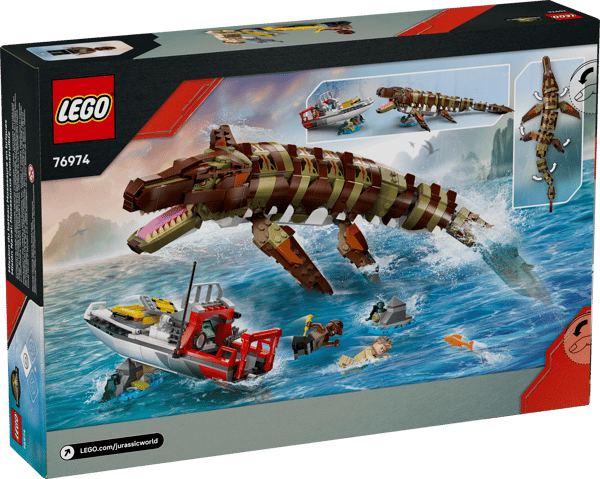 Brick-Built Mosasaurus Boat Mission — 6