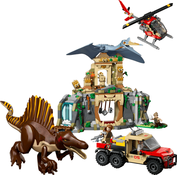 Spinosaurus & Quetzalcoatlus Air Mission — 2