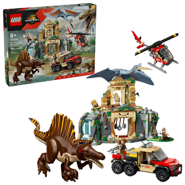 Spinosaurus & Quetzalcoatlus Air Mission — 1