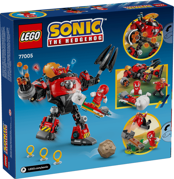 Knuckles vs. Dr. Eggman Egg Crusher Mech — 11
