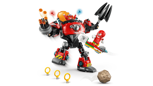 Knuckles vs. Dr. Eggman Egg Crusher Mech — 4