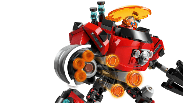 Knuckles vs. Dr. Eggman Egg Crusher Mech — 5