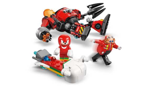 Knuckles vs. Dr. Eggman Egg Crusher Mech — 6
