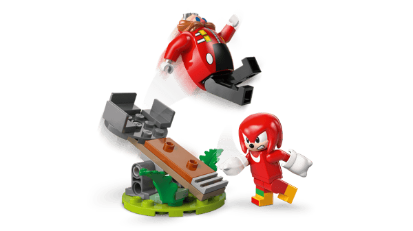 Knuckles vs. Dr. Eggman Egg Crusher Mech — 7