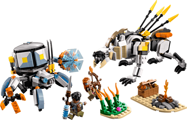 Aloy & Varl vs. Shell-Walker & Sawtooth — 2