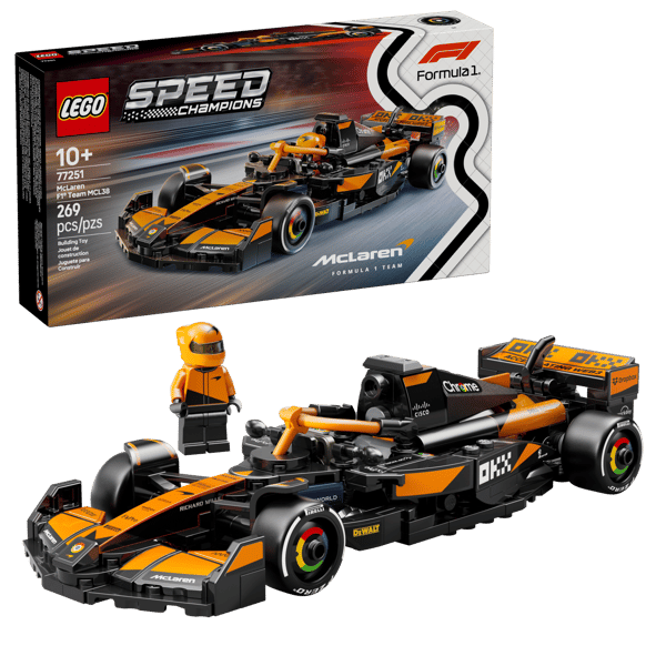 McLaren F1 Team MCL38 Race Car