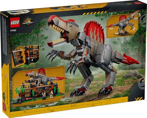 Spinosaurus Dinosaur Escape — 13