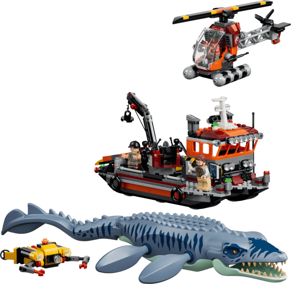 Mosasaurus Dinosaur Boat Attack — 2