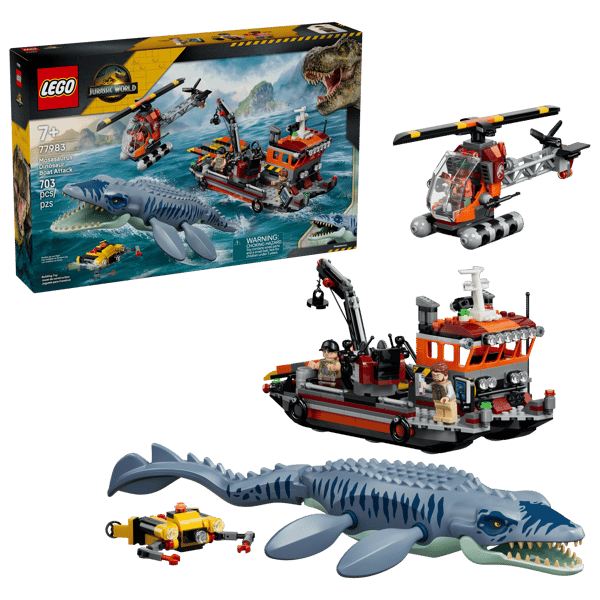 Mosasaurus Dinosaur Boat Attack — 1